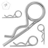 Federstecker ähnl. DIN 11024 Edelstahl A2