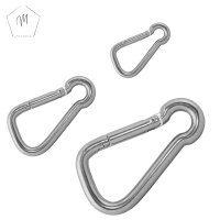 Karabinerhaken Asymmetrisch Edelstahl A4