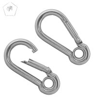 Karabinerhaken Mit Kausche Edelstahl A4