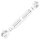 Wantenspanner M5 bis M20 Gabel/Gabel geschwei&szlig;t, offen, Edelstahl A4