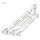 Wantenspanner Gabel/Gabel - Offen Edelstahl A4