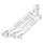 Wantenspanner Gabel/Gabel - Offen Edelstahl A4