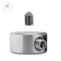 10 St&uuml;ck Stellringe f&uuml;r Welle D=14 mm inkl. Gewindestift DIN 705 Edelstahl A2