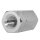 10 St&uuml;ck Gewindemuffen M6 X 20 (SW10) Sechskant, Edelstahl A2