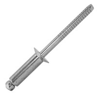 100 St&uuml;ck Blindnieten 5,0 X 12 mm mit Senkkopf DIN 7337 Edelstahl A2