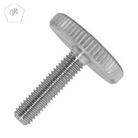 R&auml;ndelschrauben M2 X 4 mm bis M10 X 40 mm niedr. Form DIN 653 Edelstahl A2