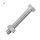 Sechskantschrauben M2,5 X 5 bis M16 X 200 mm DIN 933 Edelstahl A2 und Sechskantmuttern M2,5 bis M16 DIN 934 Edelstahl A2