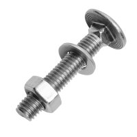 100 St&uuml;ck Schlossschrauben M6 X 55/55 DIN 603...