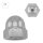Schlossschrauben M5 X 12/12 bis M16 X 150/150 DIN 603 Edelstahl A2 und Hutmuttern M5 hohe Form DIN 1587 Edelstahl A2 und Unterlegscheiben 5,3 (M5) DIN 125 Edelstahl A2