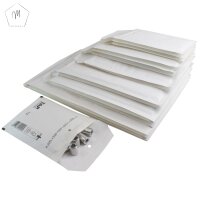 Luftpolster-Versandtasche - wei&szlig; - 1/A - (120 mm x 175 mm) bis CD - (200 mm x 175 mm)