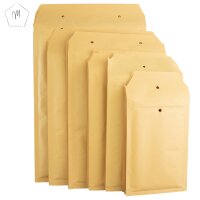 200 St&uuml;ck Luftpolster-Versandtasche - braun - 4/D -...