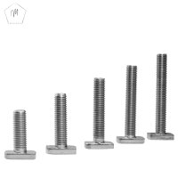 10 St&uuml;ck Hammerkopfschrauben f&uuml;r Montageschiene Typ 28/15 M8 X 16 Edelstahl A2