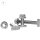 20 St&uuml;ck Hammerkopfschrauben f&uuml;r Montageschiene Typ 28/15 M10 X 40 Edelstahl A2 und Sechskantmuttern M10 mit Flansch DIN 6923 Edelstahl A2