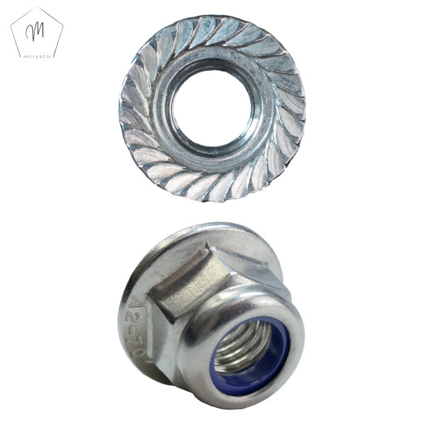 Sechskantmuttern mit Flansch DIN 6926 Edelstahl A2