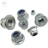 Sechskantmuttern mit Flansch DIN 6926 Edelstahl A2