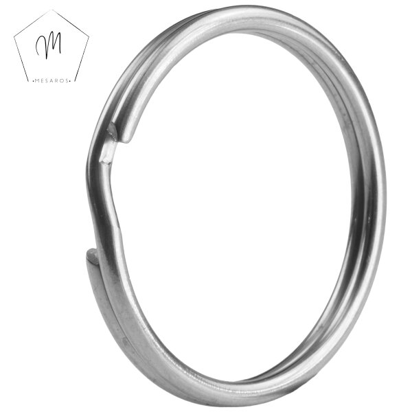 Schl&uuml;sselringe 20 mm bis 40 mm Edelstahl C1